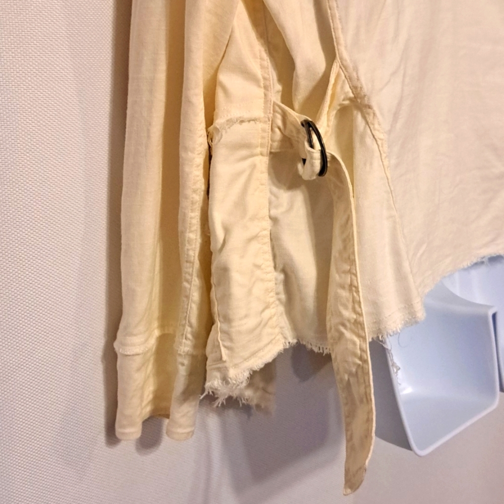 Free People linen blend jacket - Picture 5 of 8